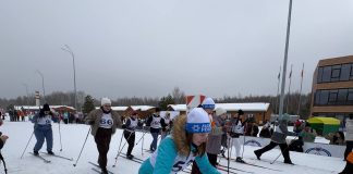 В Рязанском округе прошли лыжные гонки