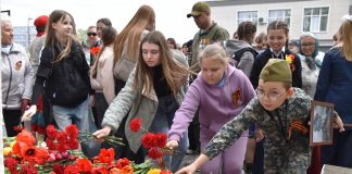 В Рязанском округе прошел праздничный митинг