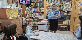 В Полянской библиотеке провели урок памяти